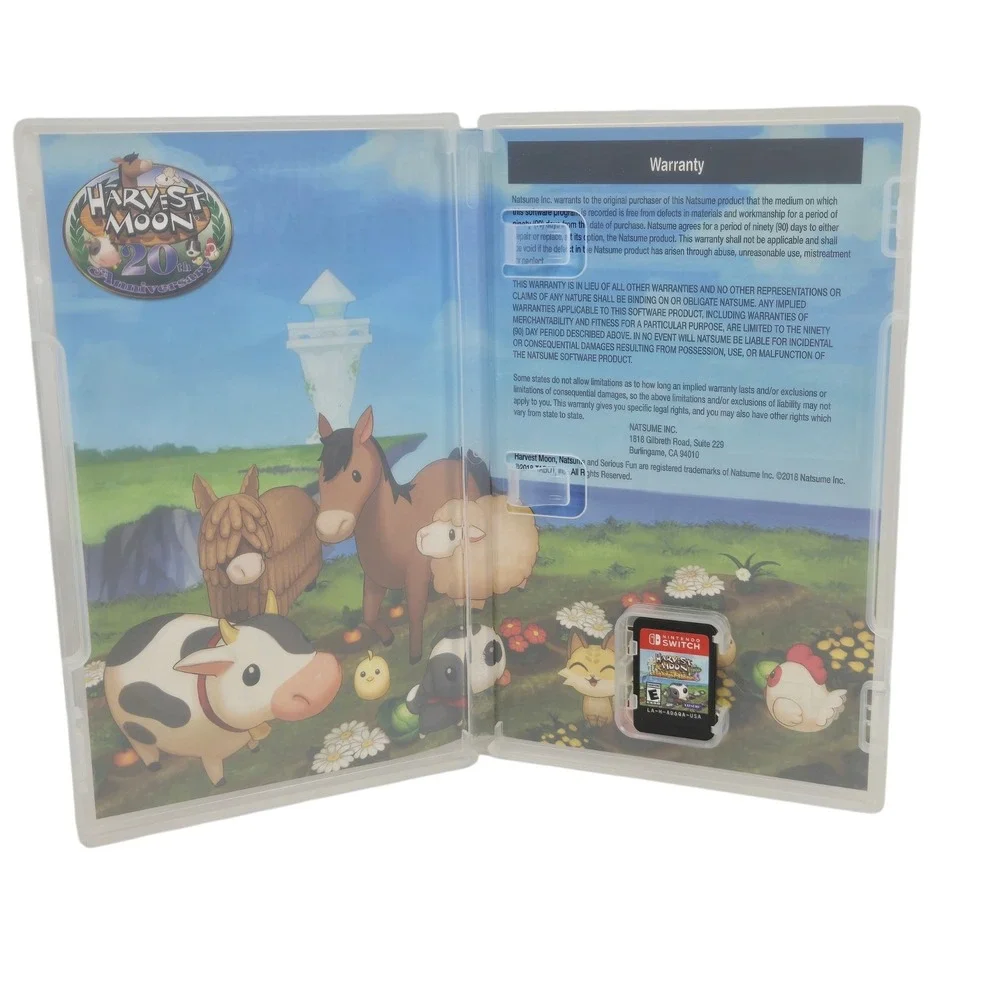 Natsume Harvest Moon Light of Hope Special Edit Nintendo Switch Game HAC-P-AD6QA